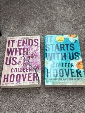Colleen Hoover Book Set - it ends with us & it starts with us